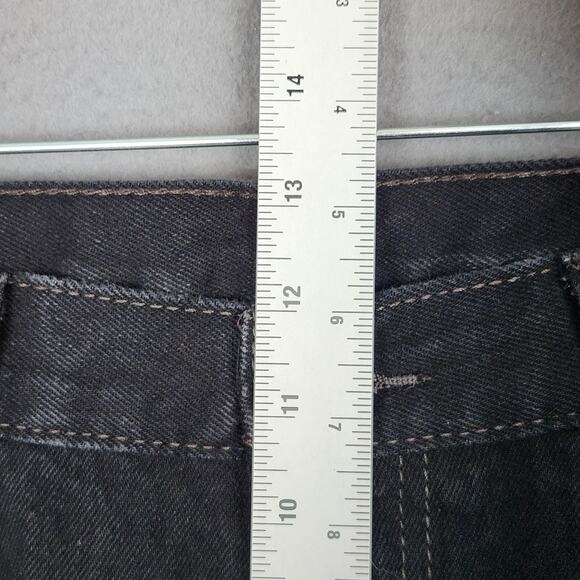 Levi's 505 Jeans Mens 38x30 Black Straight Leg Regular Fit Zip Fly Red Tab - Picture 4 of 16